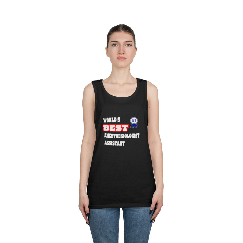 World's Best Anesthesiologist Assistant - Unisex Heavy Cotton Tank Top