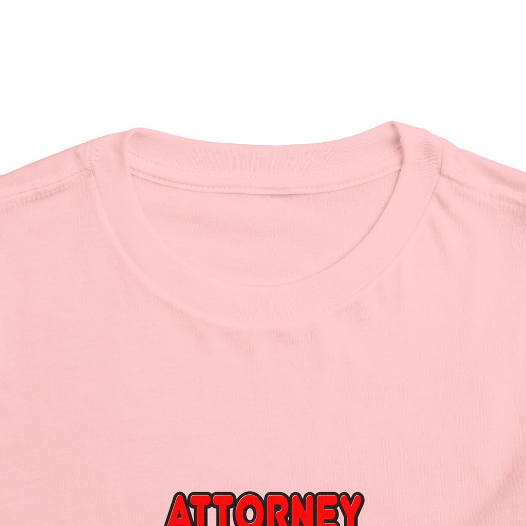Rainbow Attorney - Toddler Short Sleeve Tee