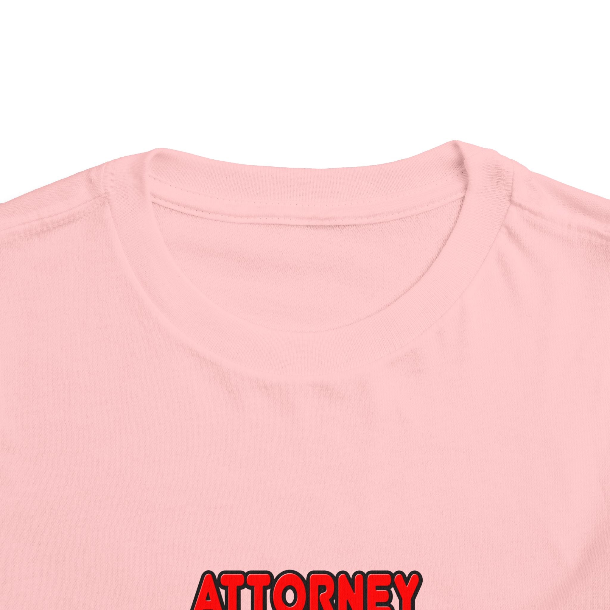 Rainbow Attorney - Toddler Short Sleeve Tee