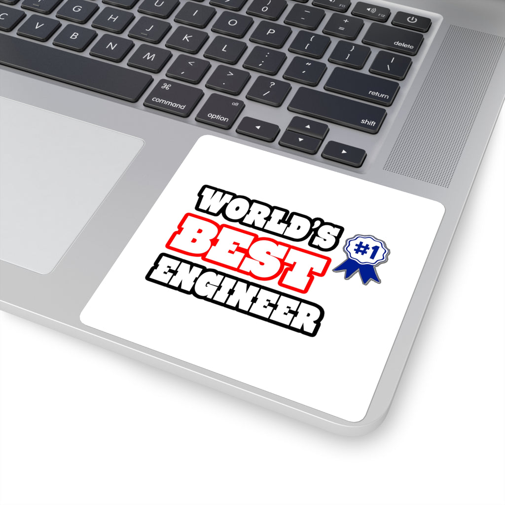 World's Best Engineer - Square Stickers