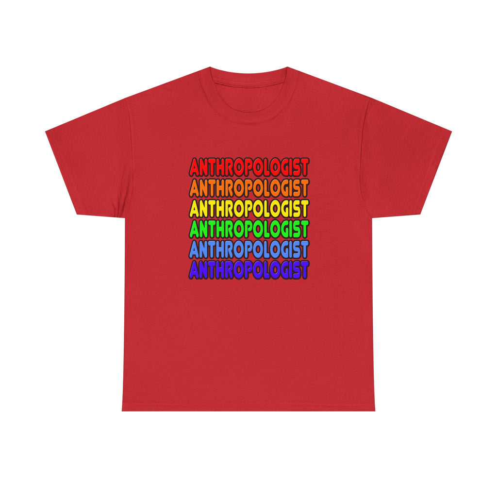 Rainbow Anthropologist - Unisex Heavy Cotton Tee