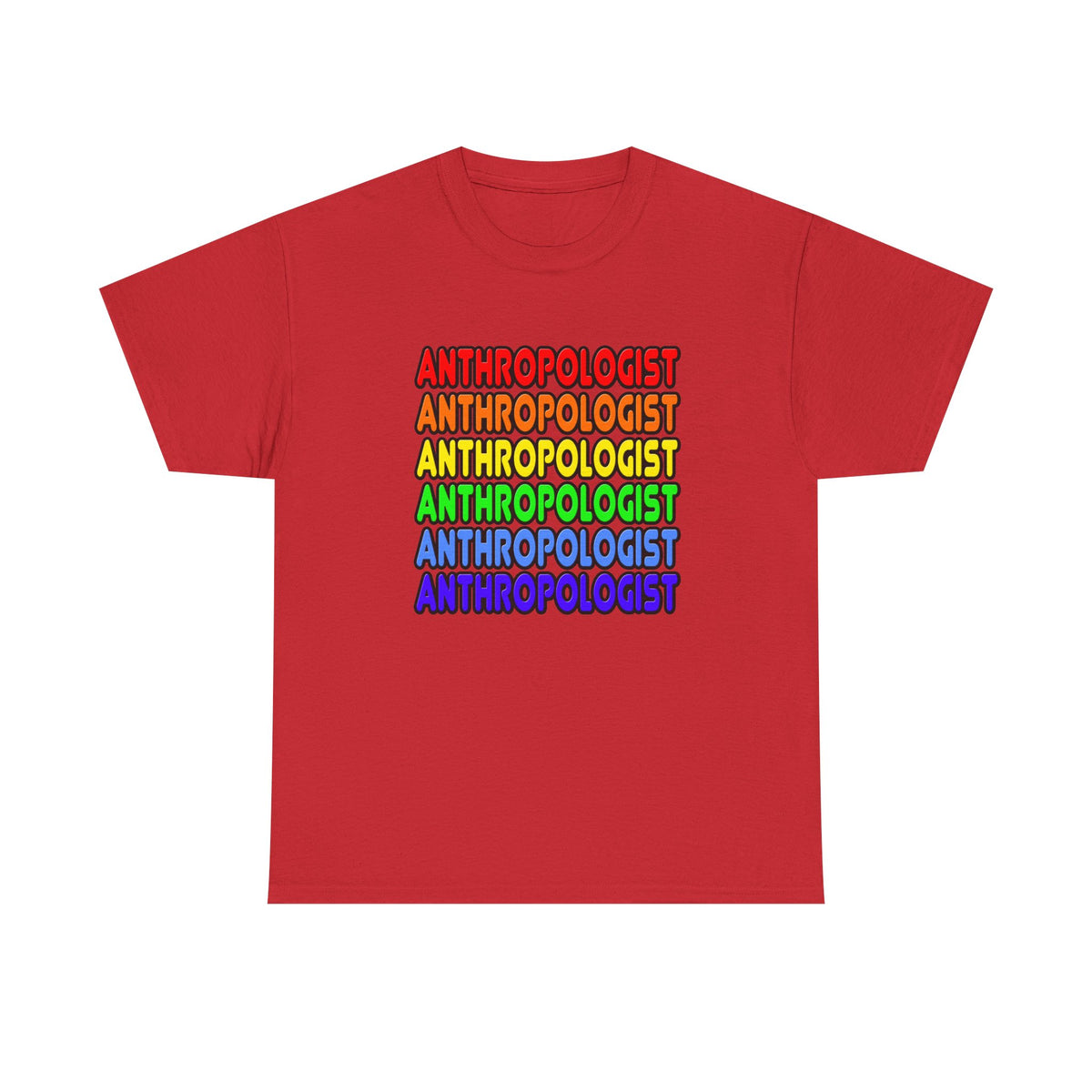 Rainbow Anthropologist - Unisex Heavy Cotton Tee