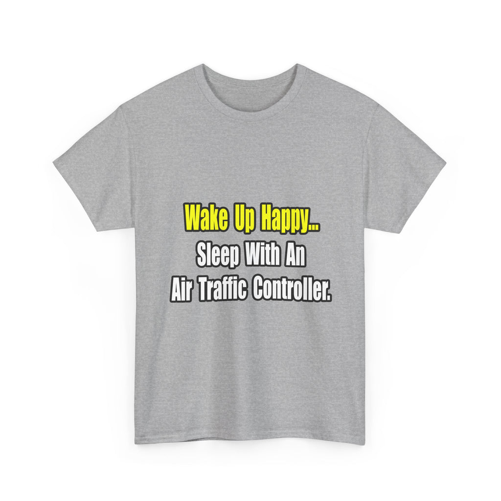 Sleep With An Air Traffic Controller - Unisex Heavy Cotton Tee