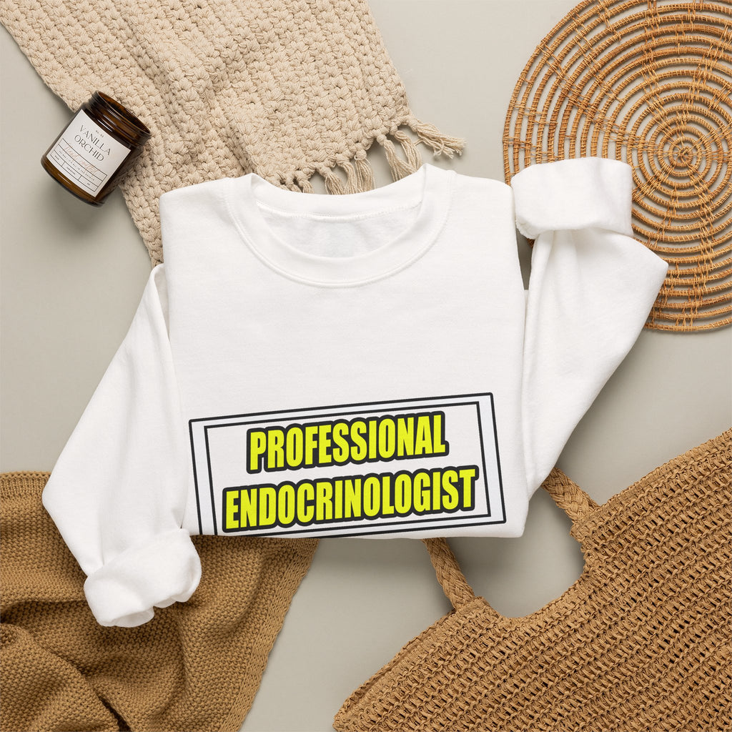 Professional Endocrinologist .. Joke - Unisex Heavy Blend™ Crewneck Sweatshirt