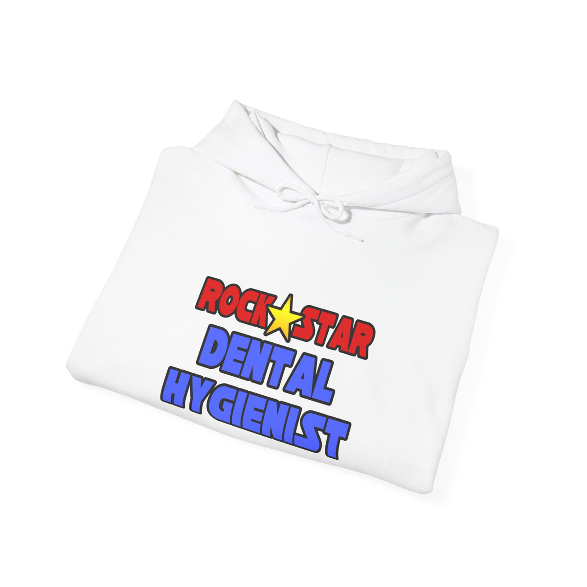 Rock Star Dental Hygienist - Unisex Heavy Blend™ Hooded Sweatshirt