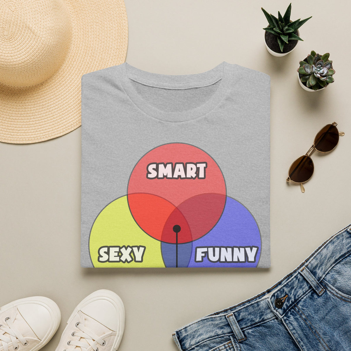 Venn Diagram .. Oncology Nurses - Unisex Softstyle T-Shirt