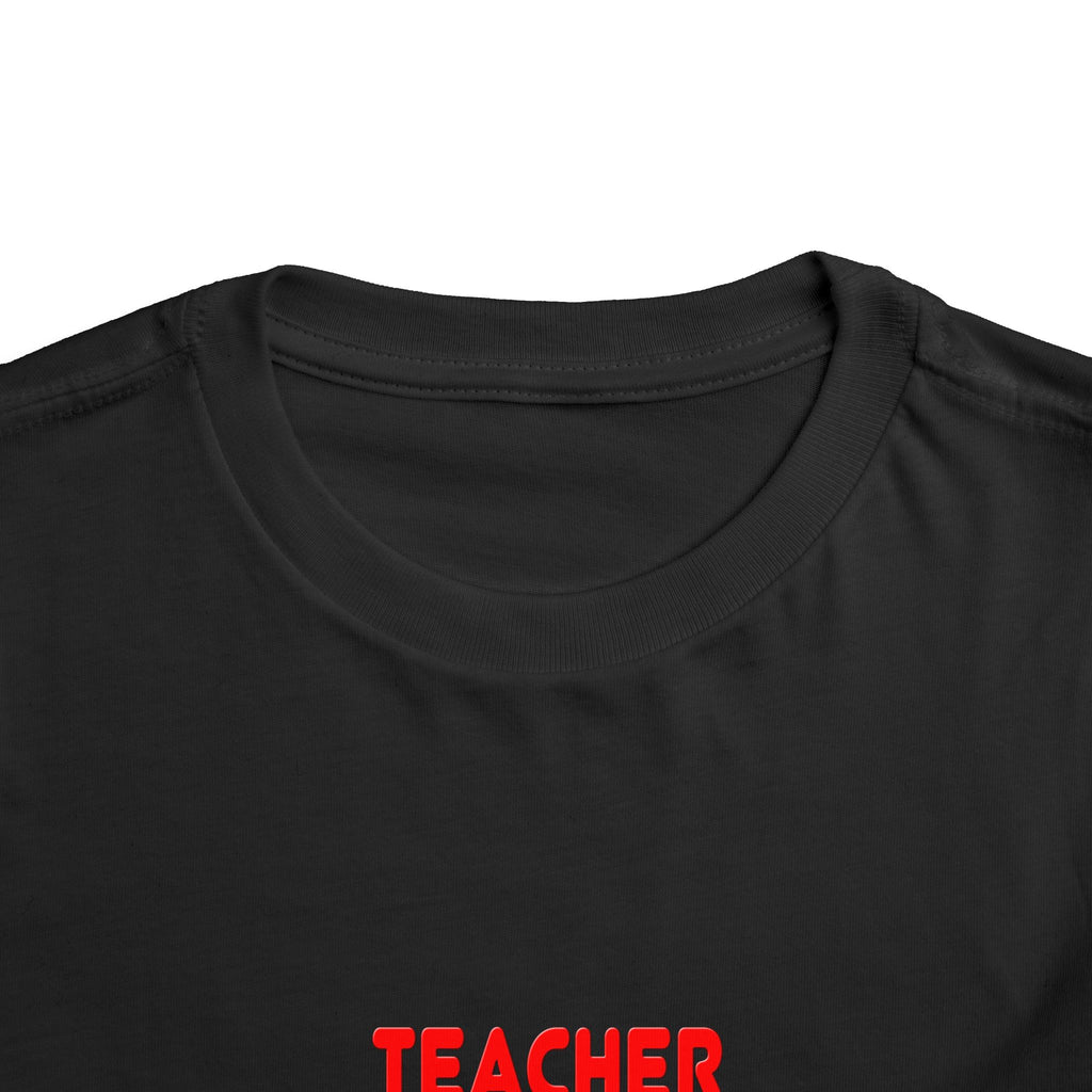 Rainbow Teacher - Toddler Short Sleeve Tee