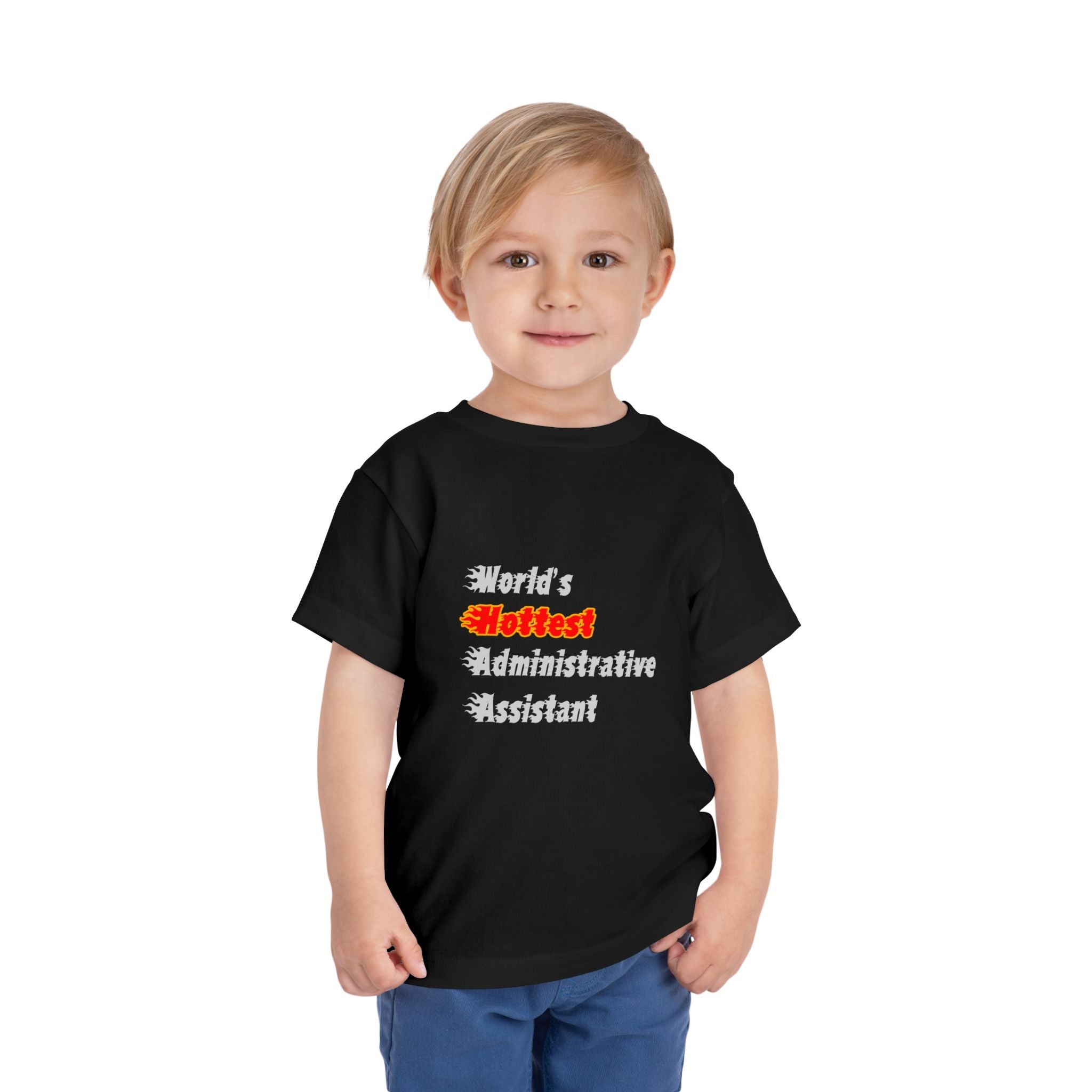 World's Hottest Administrative Assistant - Toddler Short Sleeve Tee