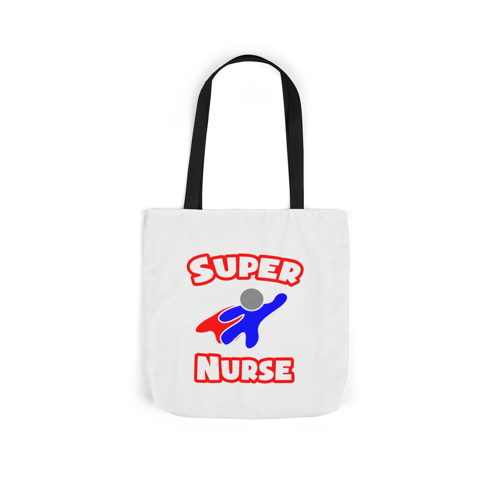 Super Nurse (2) - Canvas Tote Bag, 5-Color Straps