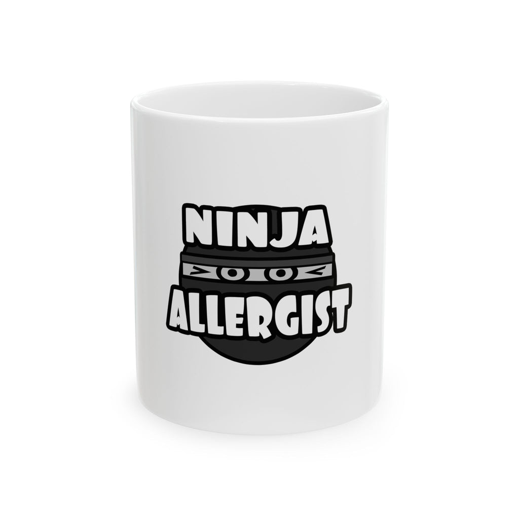 Ninja Allergist - Ceramic Mug, (11oz, 15oz)