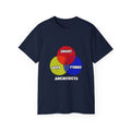 Venn Diagram .. Architects - Unisex Ultra Cotton Tee