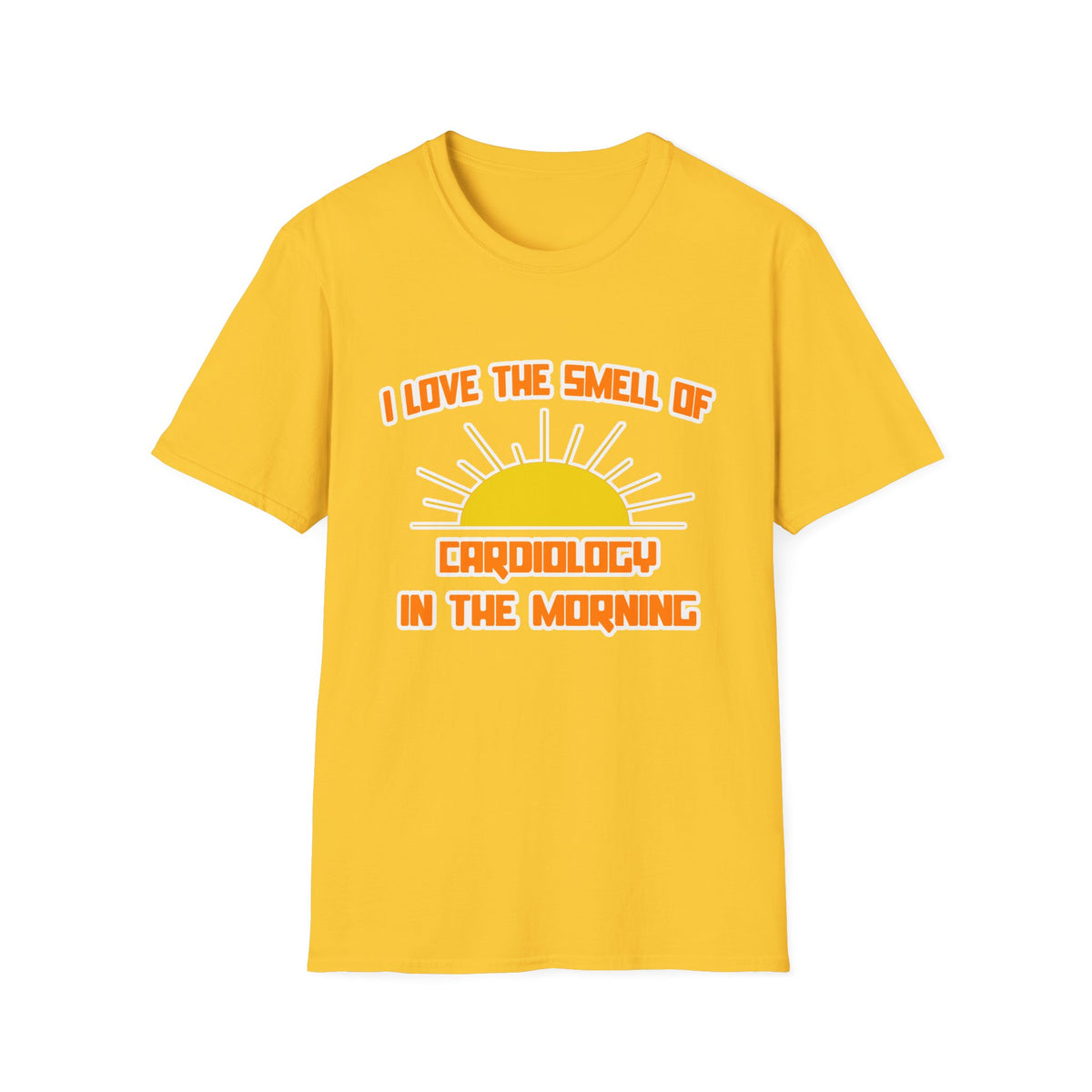 Smell of Cardiology in the Morning - Unisex Softstyle T-Shirt
