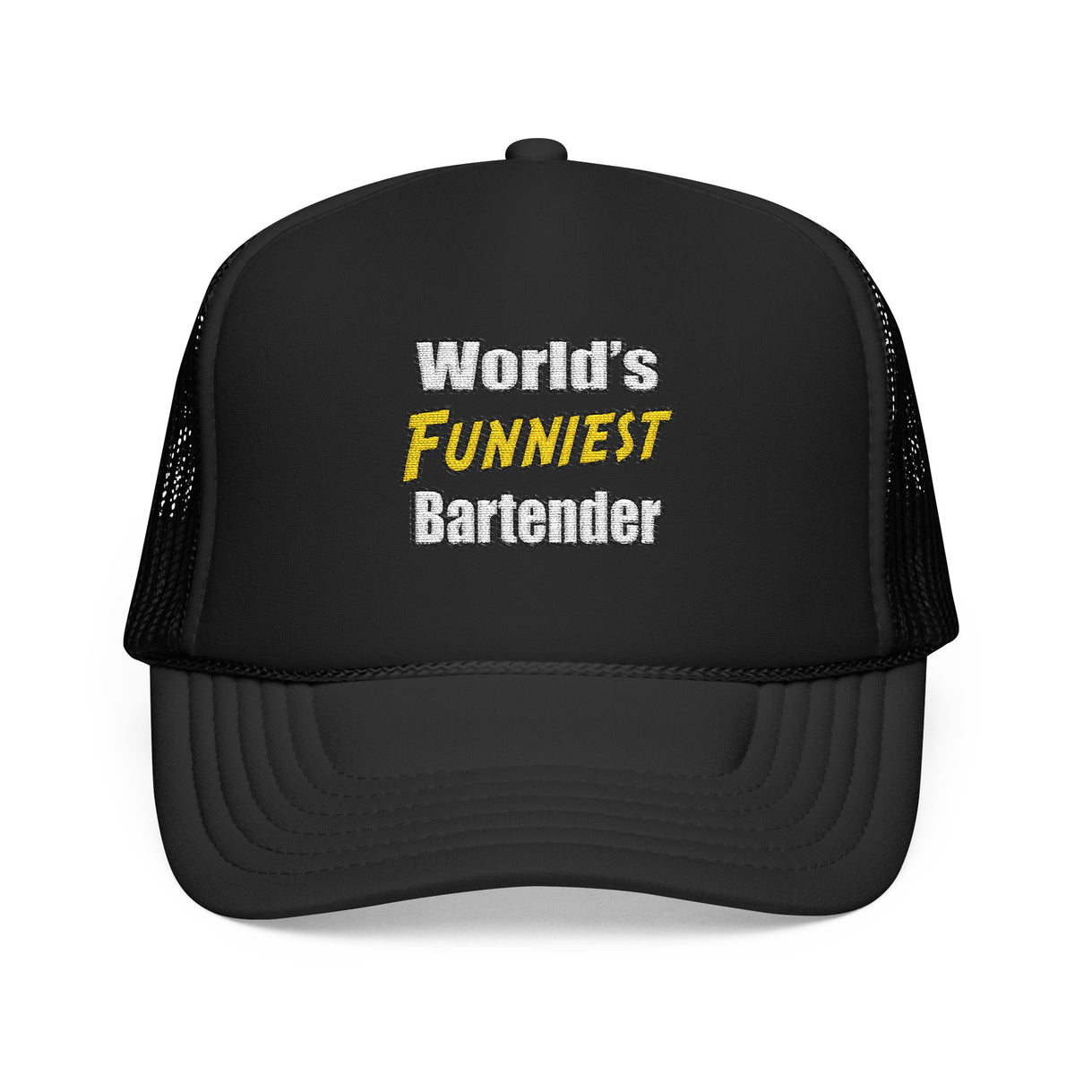 World's Funniest Bartender - Foam Trucker Hat