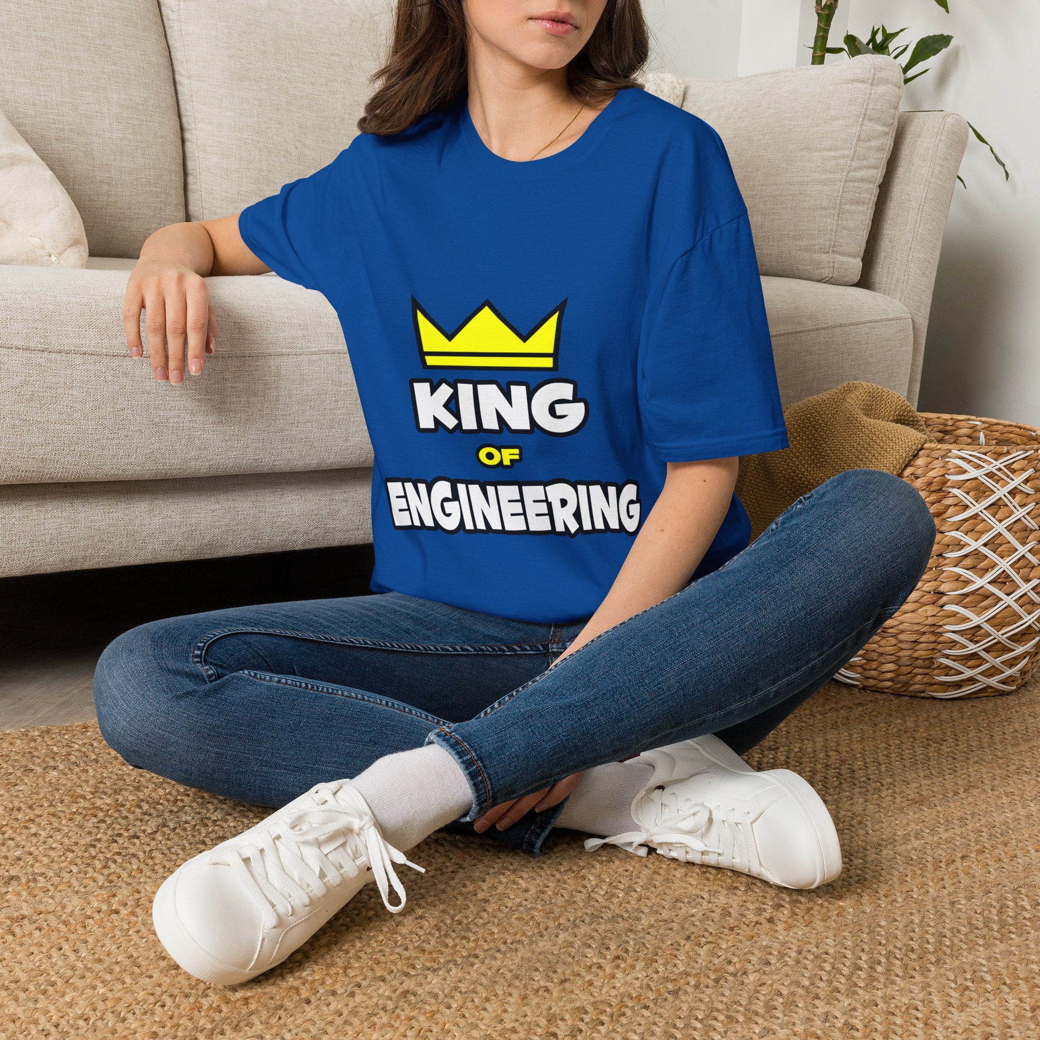 King of Engineering - Unisex Softstyle T-Shirt