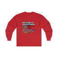 How To Make an Electrical Engineer - Unisex Ultra Cotton Long Sleeve Tee