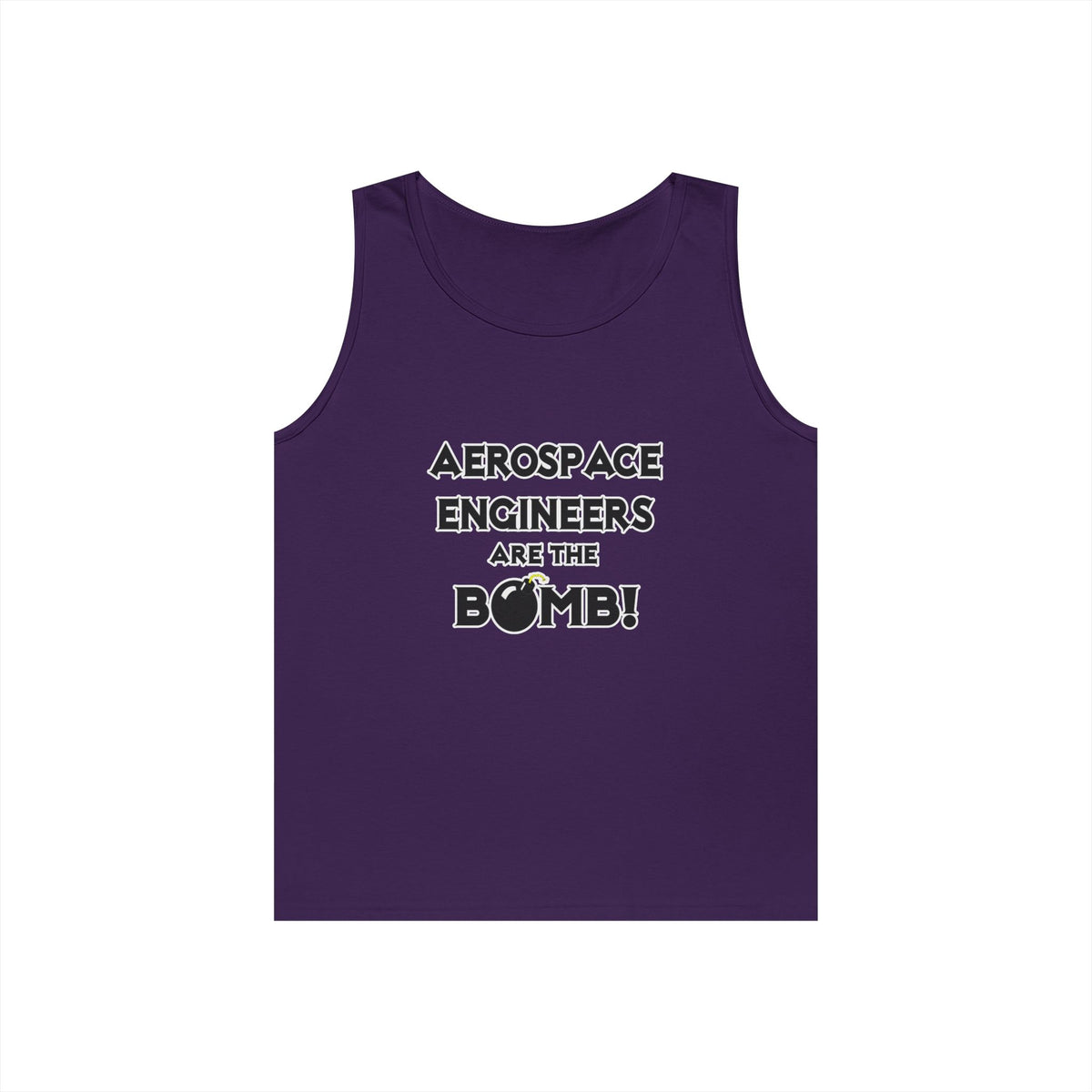 Aerospace Engineers Are The Bomb! - Unisex Heavy Cotton Tank Top