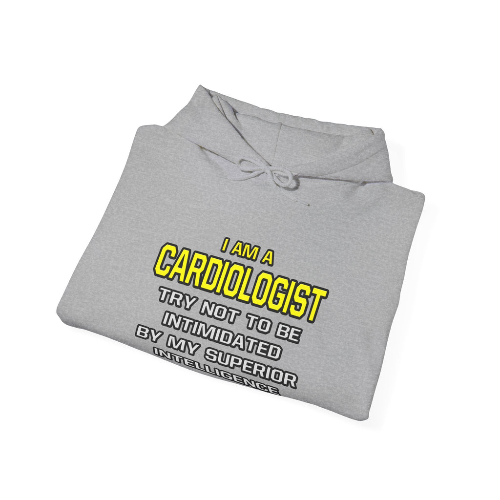 Cardiologist...Superior Intelligence - Unisex Heavy Blend™ Hooded Sweatshirt