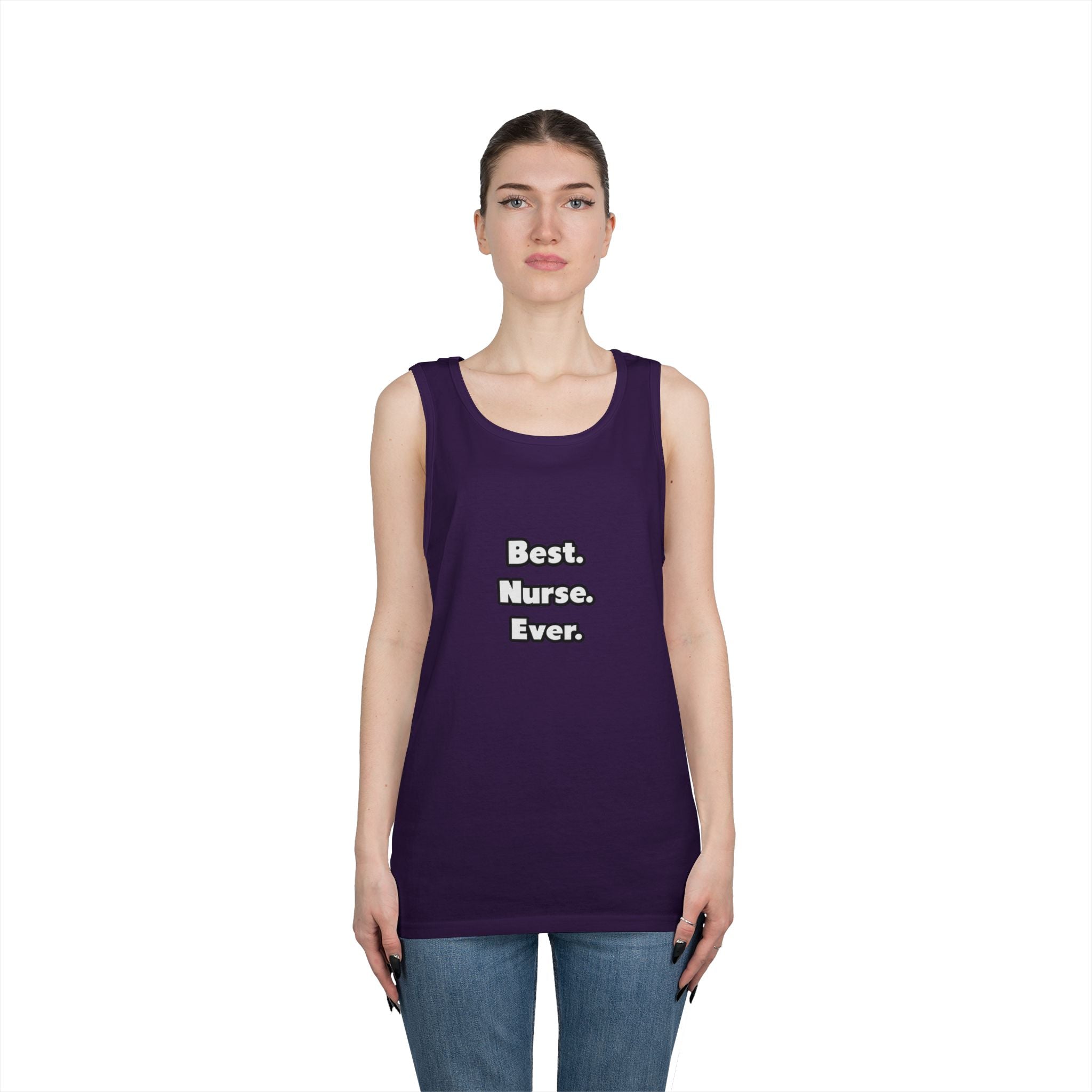 Best. Nurse. Ever - Unisex Heavy Cotton Tank Top