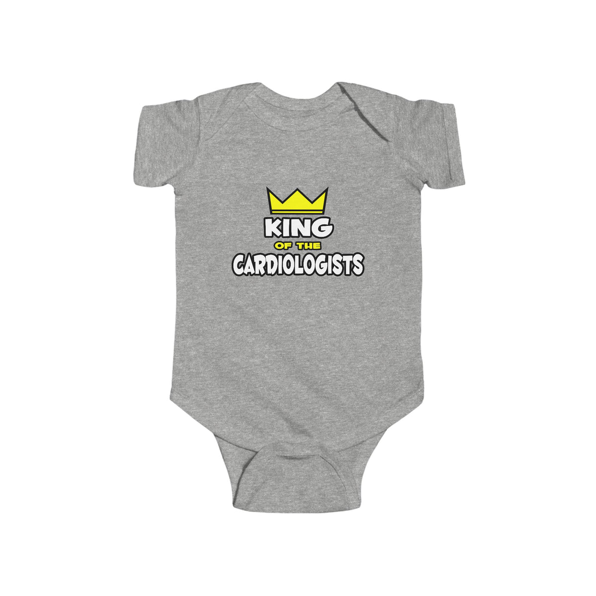 King of the Cardiologists - Infant Fine Jersey Bodysuit