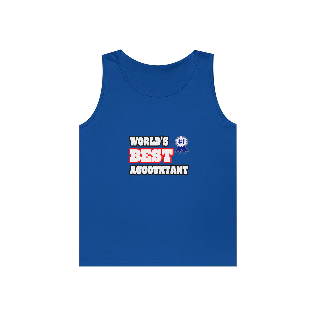 World's Best Accountant - Unisex Heavy Cotton Tank Top