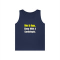 Sleep With a Cardiologist - Unisex Heavy Cotton Tank Top