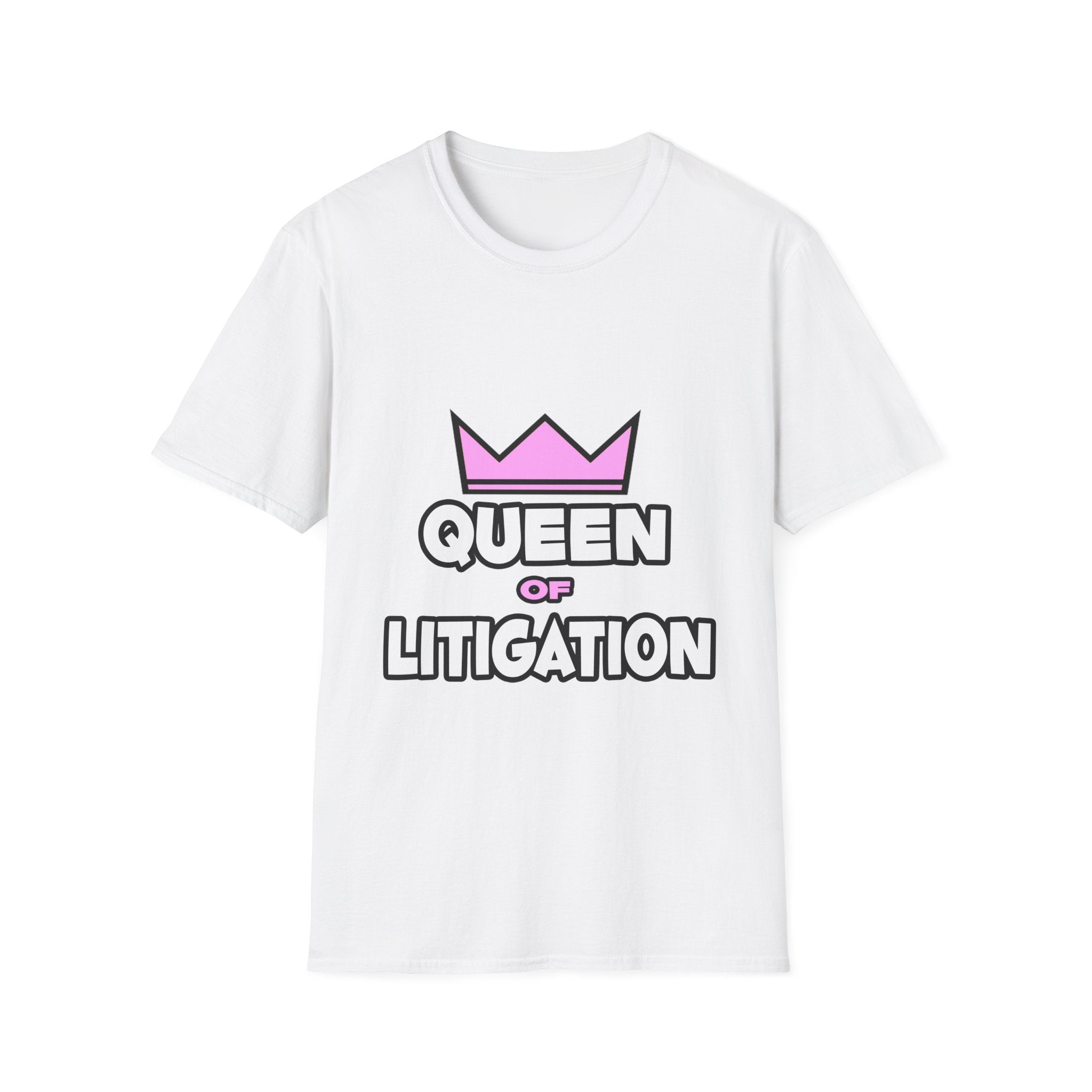 Queen of Litigation - Unisex Softstyle T-Shirt