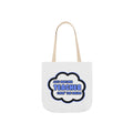 Teacher .. Livin' The Dream - Canvas Tote Bag, 5-Color Straps