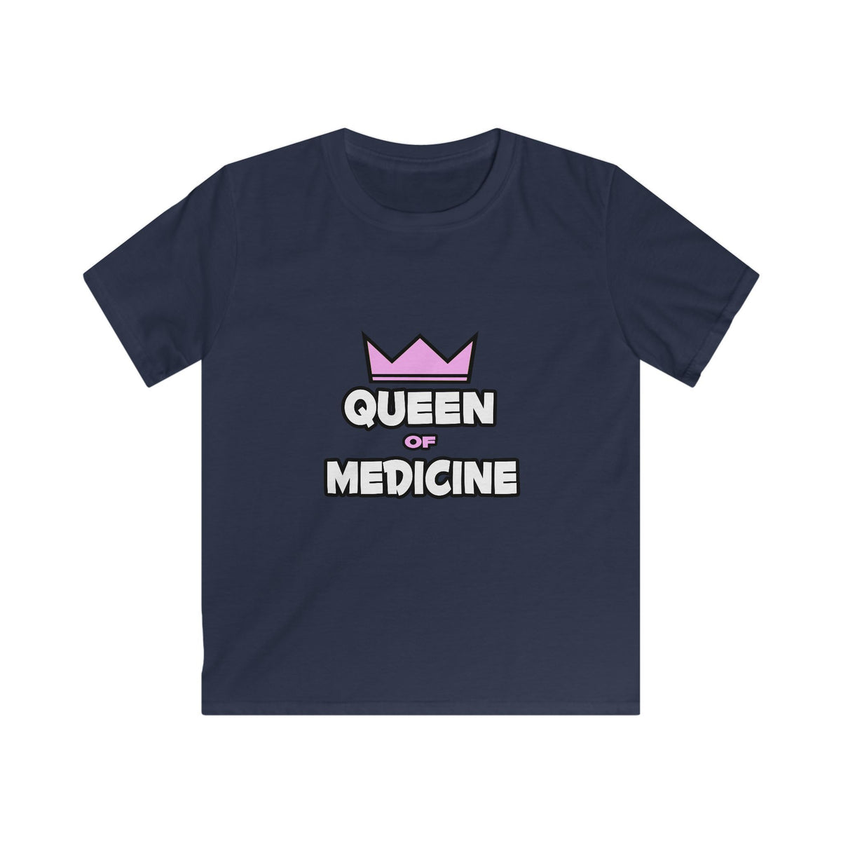 Queen of Medicine - Kids Softstyle Tee