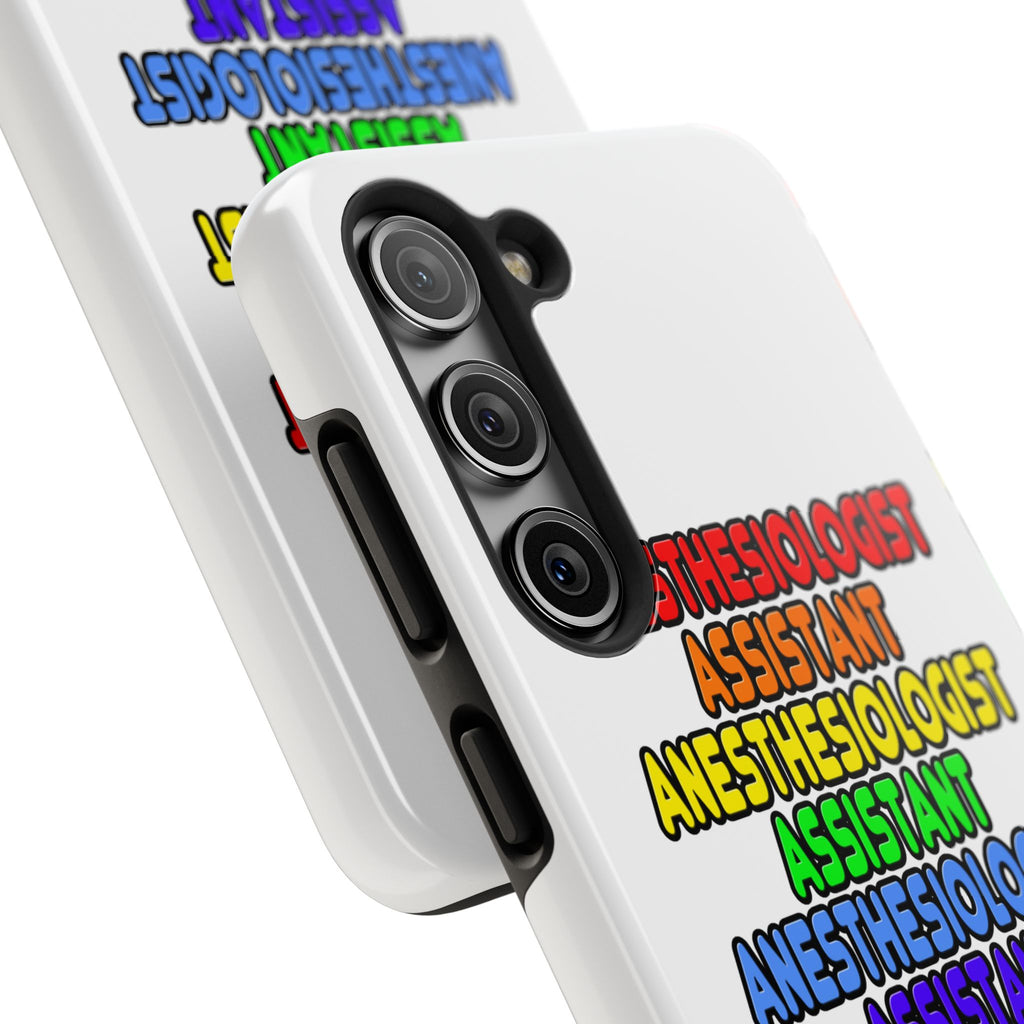 Rainbow Anesthesiologist Assistant - Tough Phone Cases