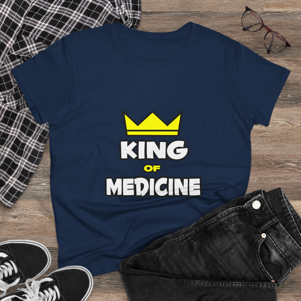 King of Medicine - Women's Midweight Cotton Tee
