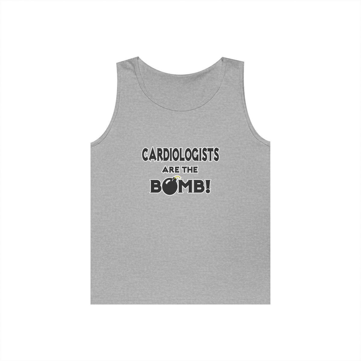 Cardiologists Are The Bomb! - Unisex Heavy Cotton Tank Top