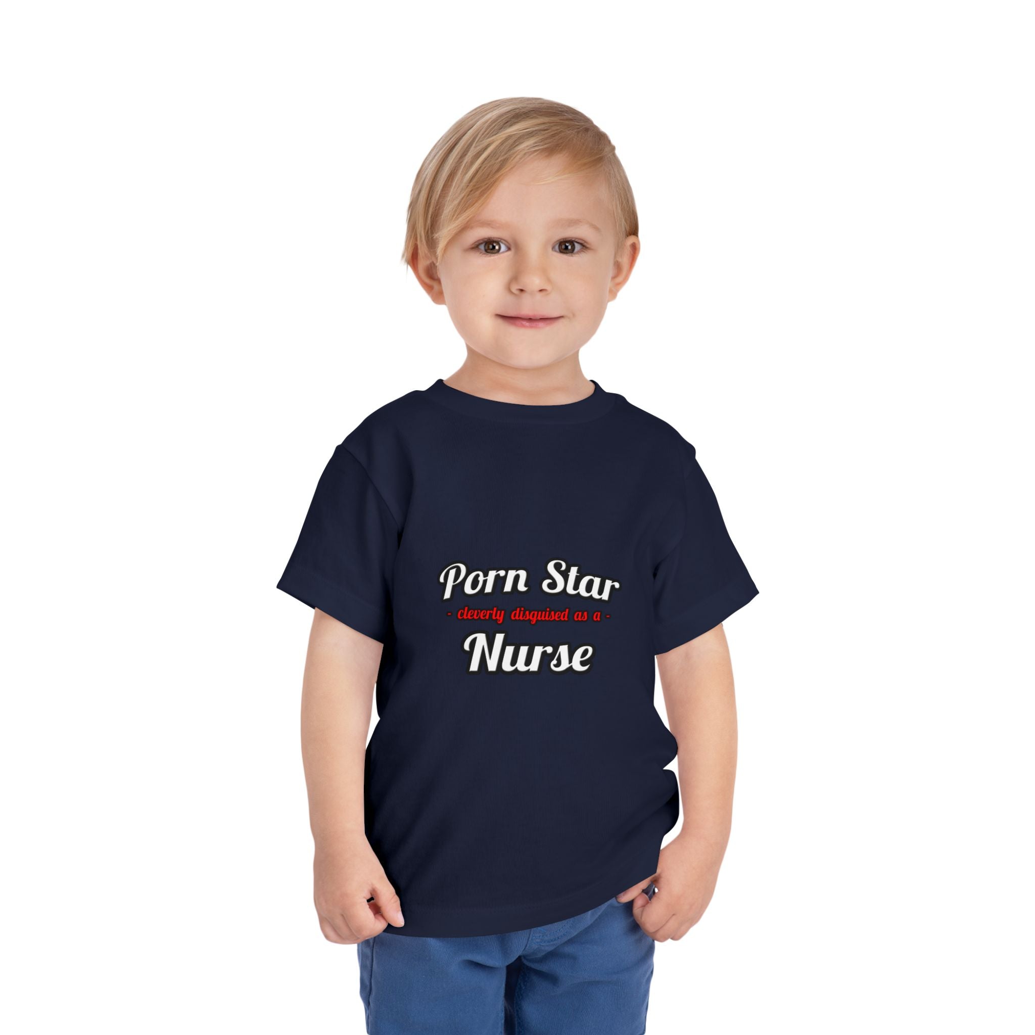 Porn Star...Nurse - Toddler Short Sleeve Tee
