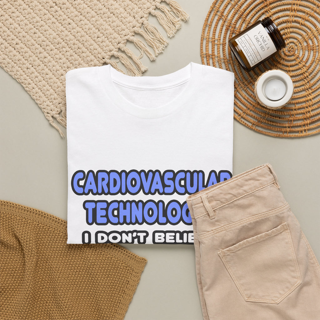 Miracles and Cardiovascular Technologists - Unisex Heavy Cotton Tee