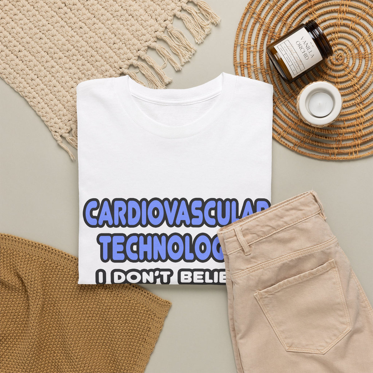 Miracles and Cardiovascular Technologists - Unisex Heavy Cotton Tee