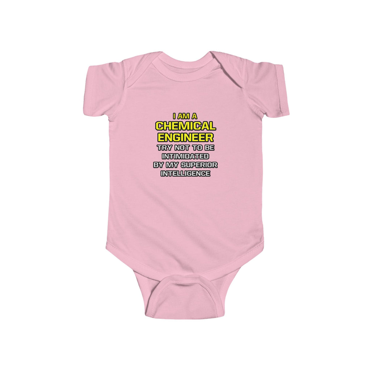 Chemical Engineer...Superior Intelligence - Infant Fine Jersey Bodysuit