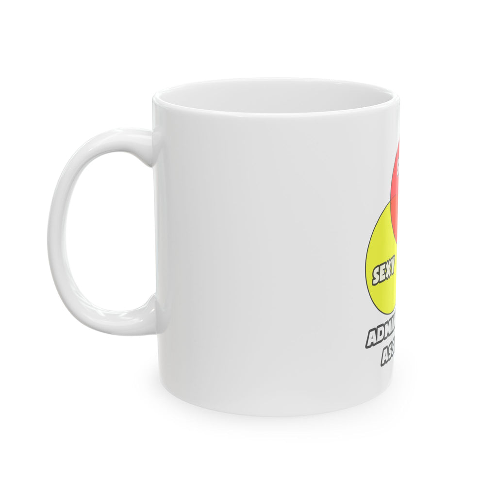 Venn Diagram .. Administrative Assistants - Ceramic Mug, (11oz, 15oz)