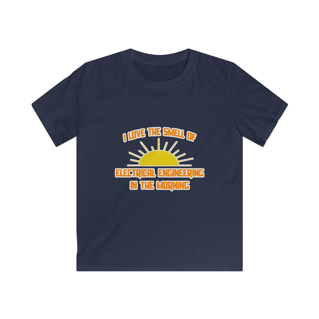 Smell of Electrical Engineering in the Morning - Kids Softstyle Tee