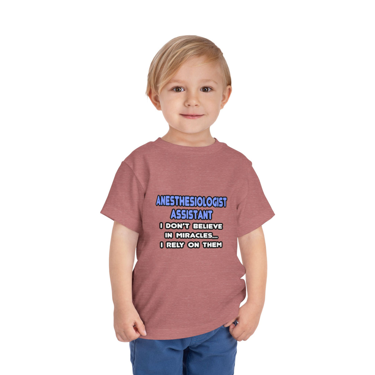 Miracles and Anesthesiologist Assistants - Toddler Short Sleeve Tee
