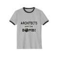 Architects Are The Bomb! - Unisex Cotton Ringer T-Shirt