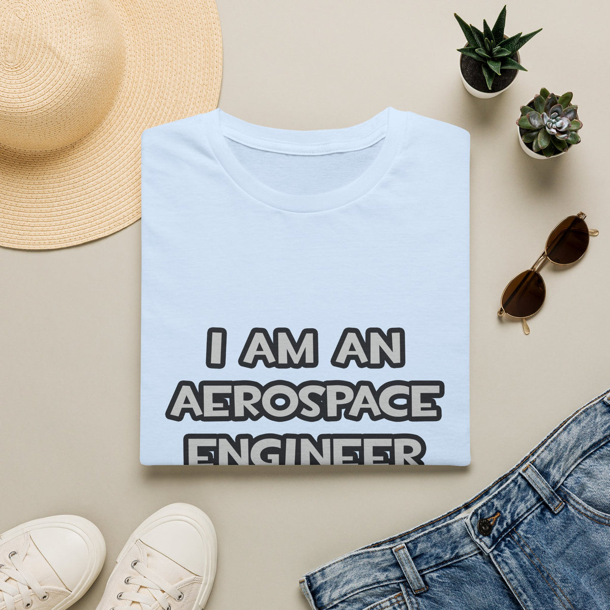 Aerospace Engineer ... Not A Magician - Unisex Softstyle T-Shirt