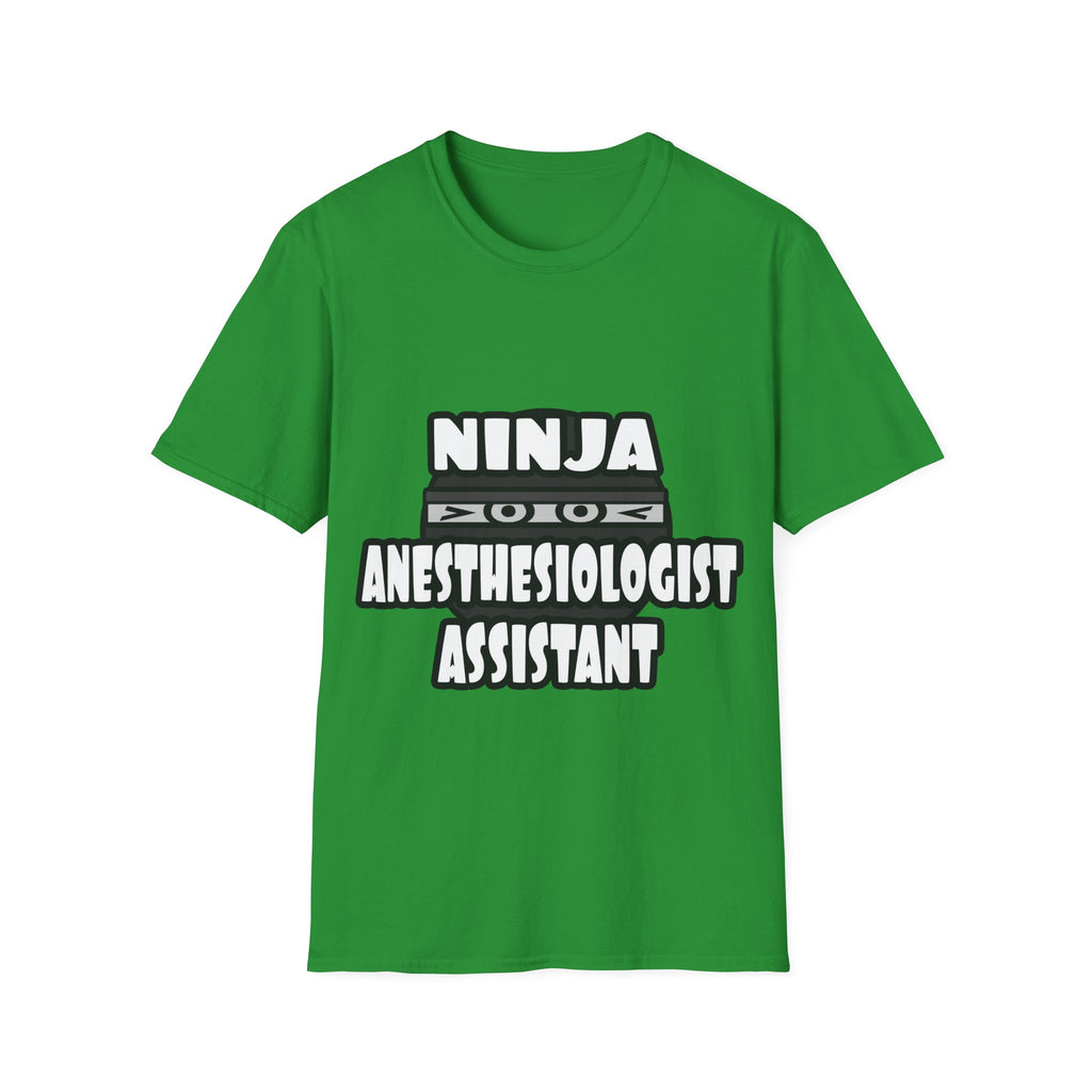 Ninja Anesthesiologist Assistant - Unisex Softstyle T-Shirt