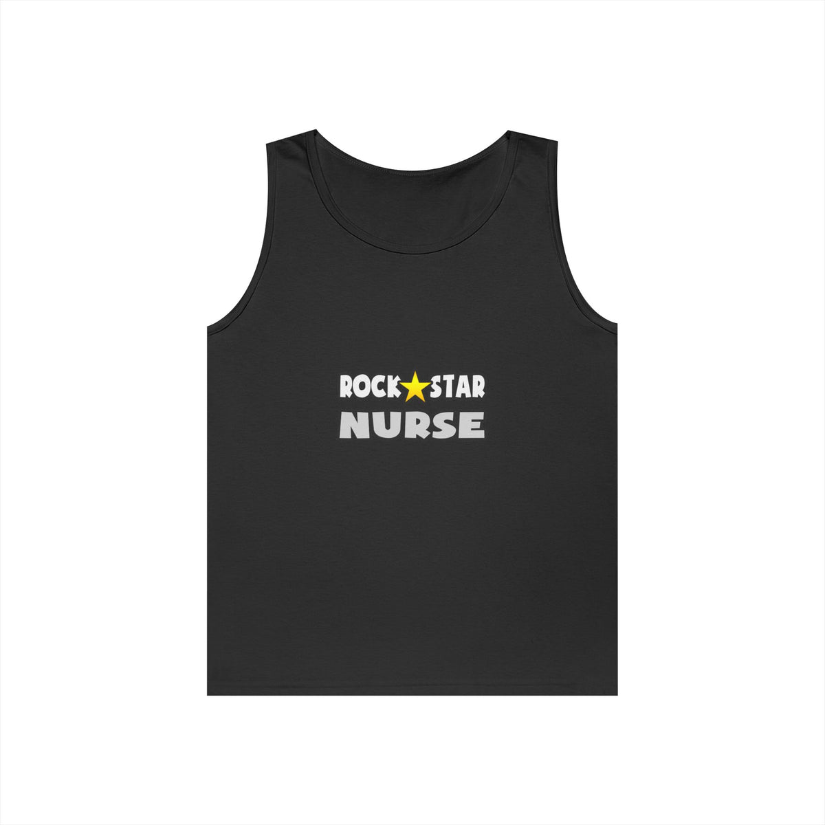 Rock Star Nurse (2) - Unisex Heavy Cotton Tank Top