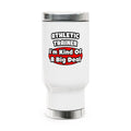 Athletic Trainer ... Big Deal - Stainless Steel Travel Mug with Handle, 14oz