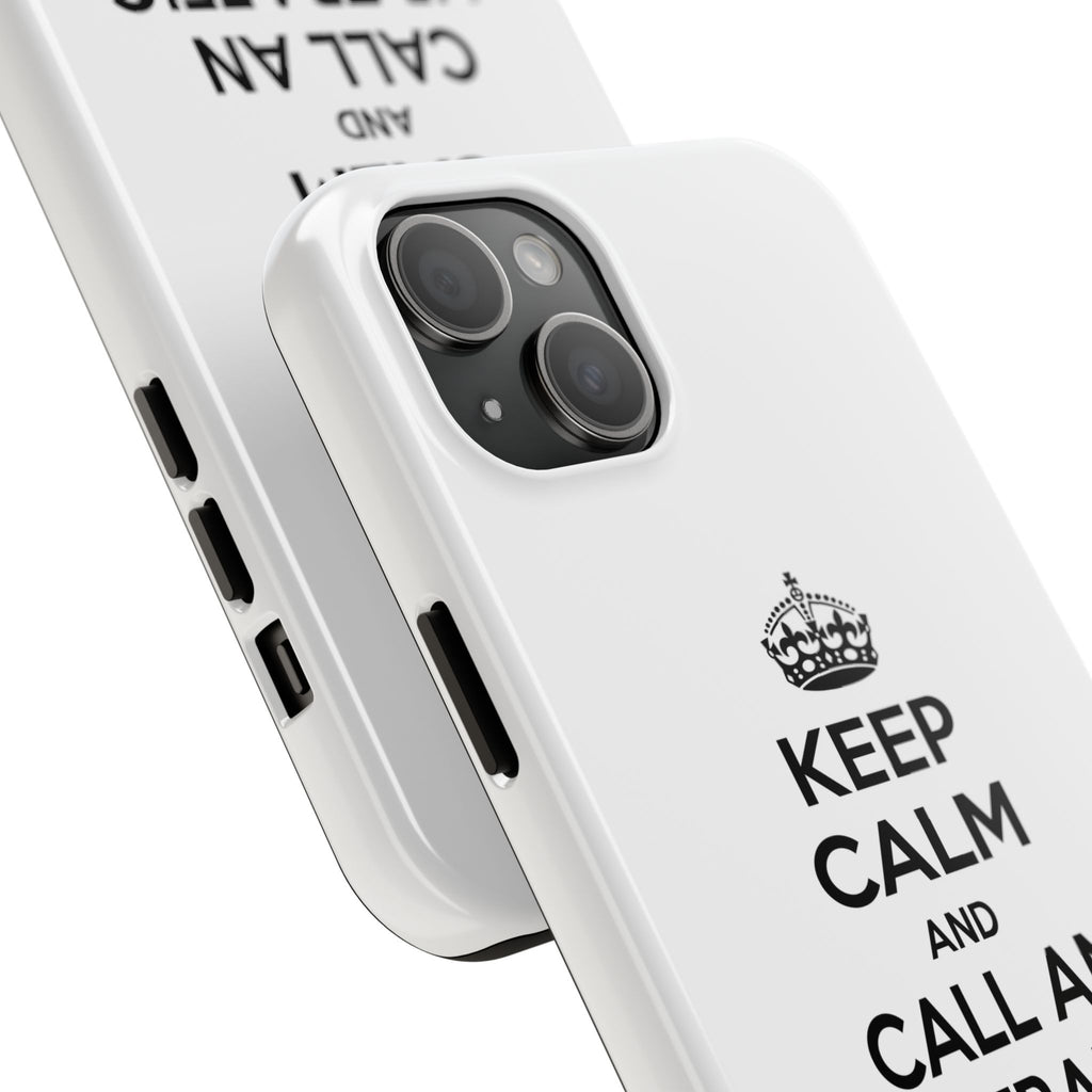 Keep Calm and Call an Air Traffic Controller - Tough Phone Cases