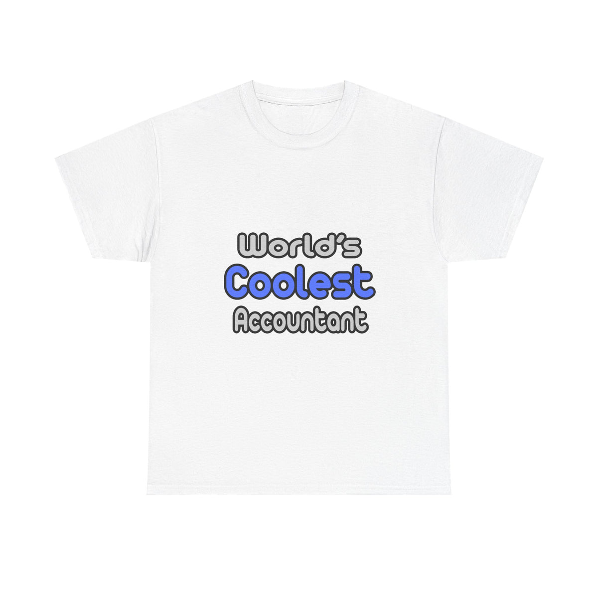 World's Coolest Accountant - Unisex Heavy Cotton Tee