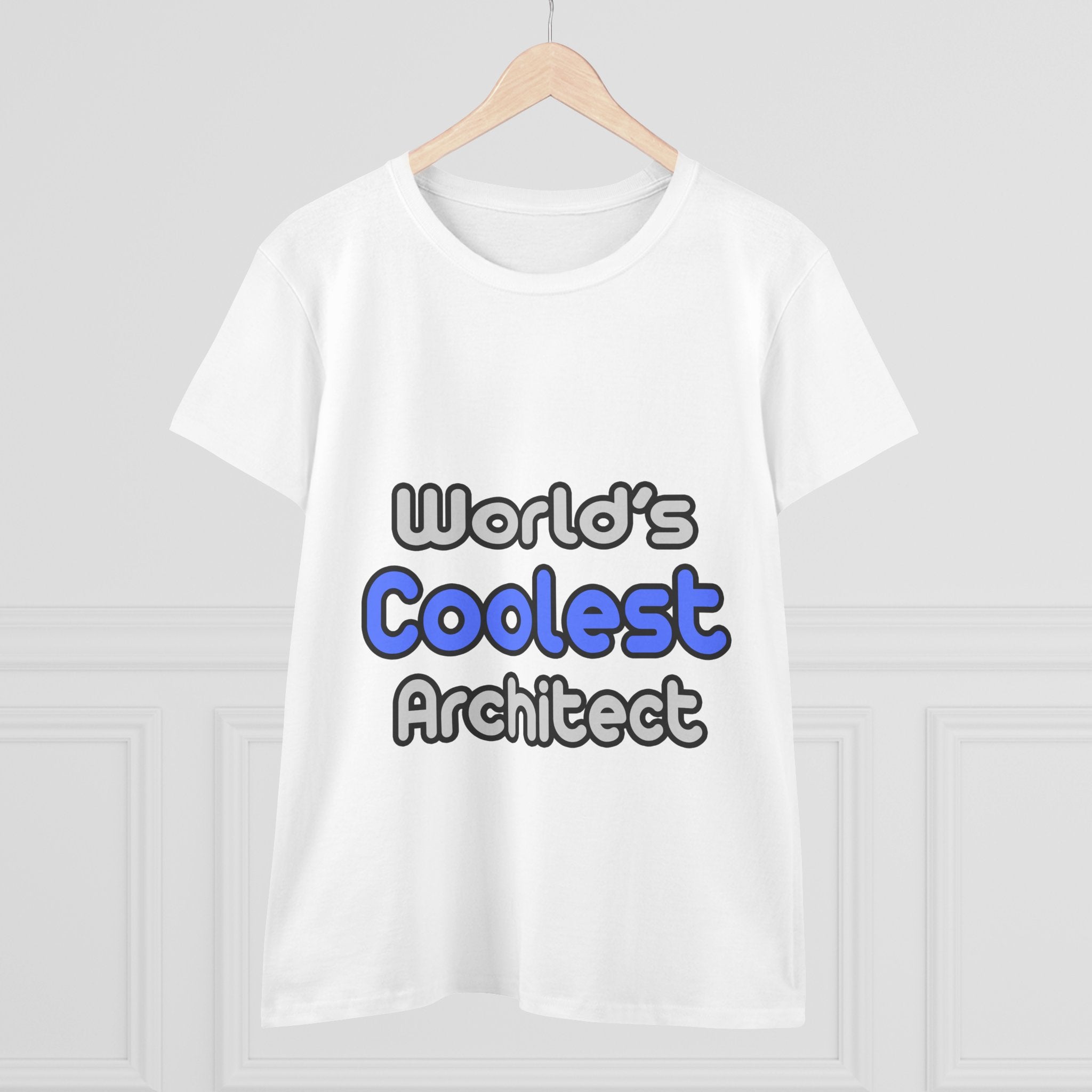 World's Coolest Architect - Women's Midweight Cotton Tee