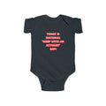 National 'Sleep With an Actuary' Day - Infant Fine Jersey Bodysuit