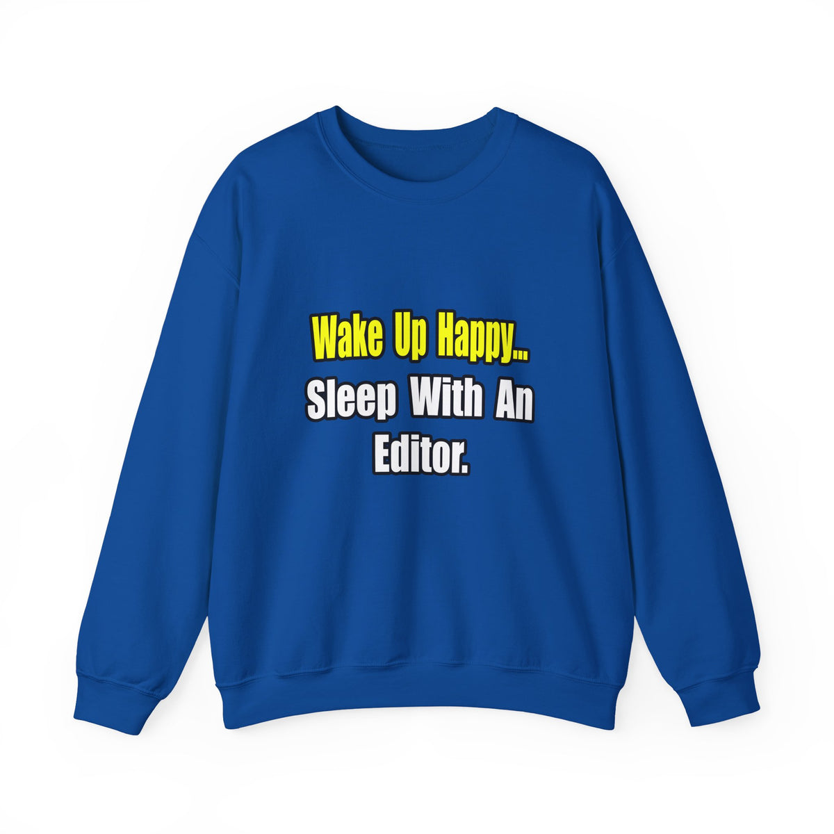 Sleep With an Editor - Unisex Heavy Blend™ Crewneck Sweatshirt