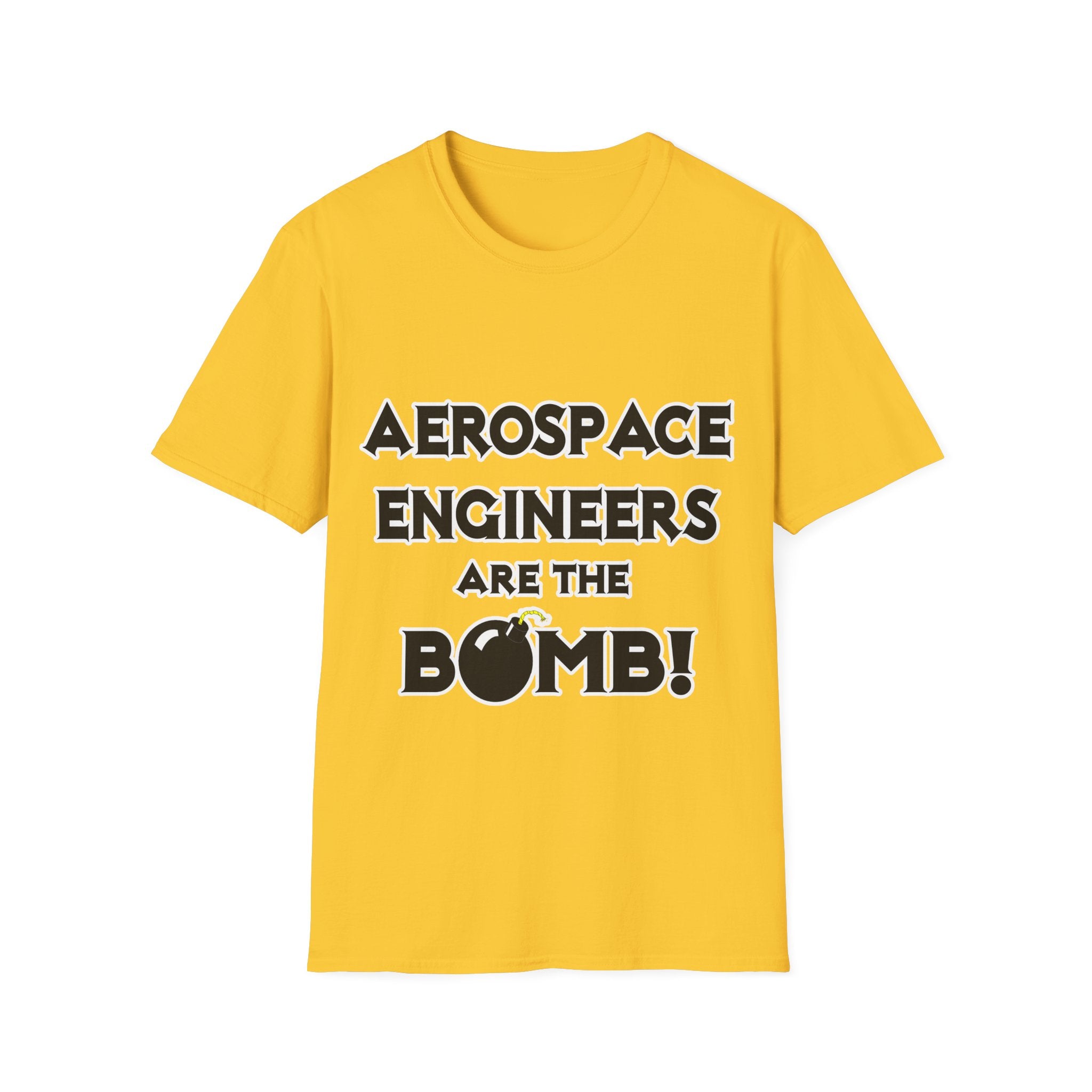 Aerospace Engineers Are The Bomb! - Unisex Softstyle T-Shirt