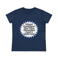 Chemist...Because I Said So - Women's Midweight Cotton Tee